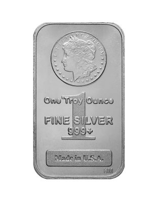 SILVER BARS 1 OZ 1 OZ SILVER BAR MORGAN