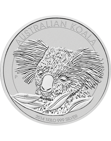 AUSTRALIAN SILVER KILO PERTH SILVER KOALA