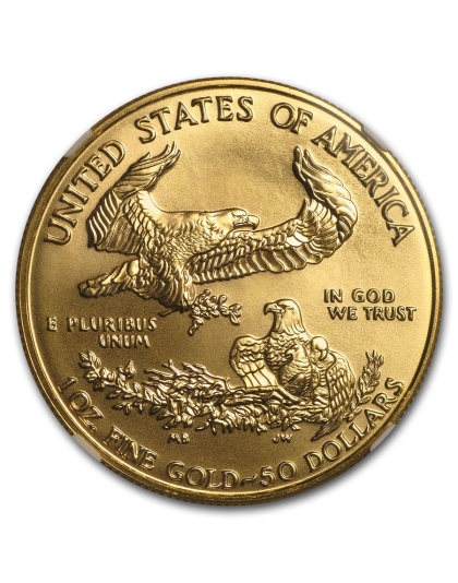 AMERICAN GOLD EAGLE NGC AND PCGS 1997 1 OZ AMERICAN GOLD EAGLE NGC MS70