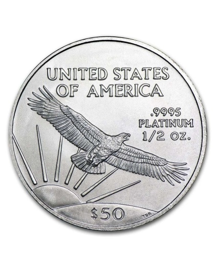 $50 American Platinum Eagle Common Date