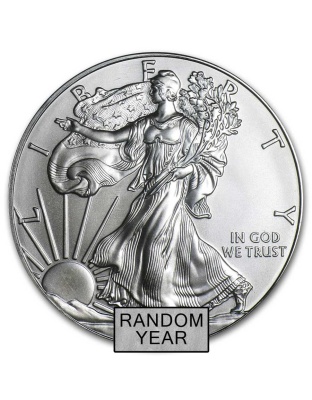 $1 American Silver Eagle Common Date