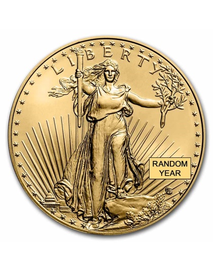 $50 American Gold Eagle Common Date