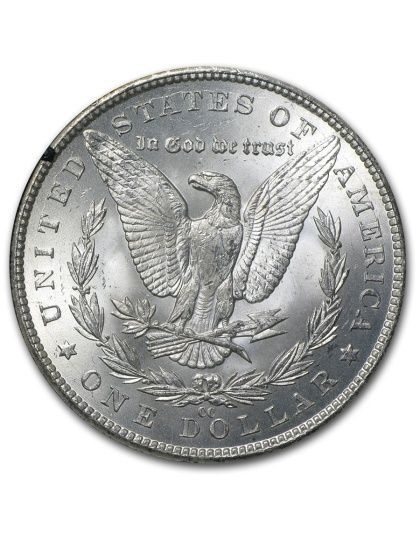 1883 Morgan Silver Dollar Carson City Uncirculated GSA