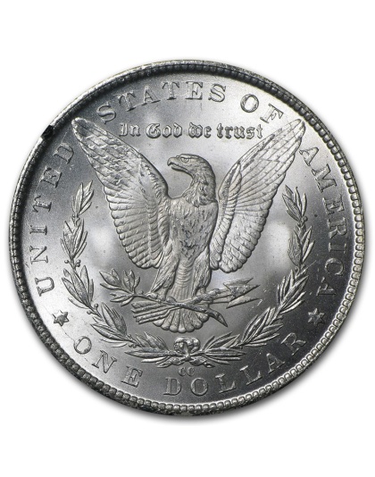 1884 Morgan Silver Dollar Carson City Uncirculated GSA