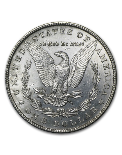 1891 $1 Morgan Silver Dollar