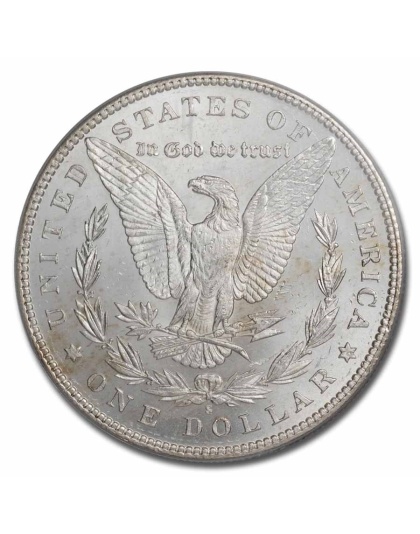1896 Morgan Silver Dollar MS-63 PCGS Toned