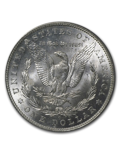 1904-O Morgan Silver Dollar MS-64 NGC Toned