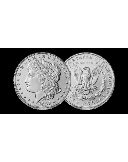 2025 Morgan Peace Dollar 2-Coin Set Early Release Reverse Proof