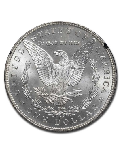 1882 Morgan Silver Dollar Carson City Uncirculated GSA