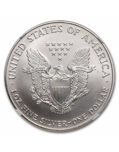 1997 $1 American Silver Eagle MS-69 NGC