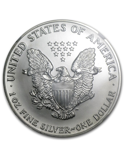 1991 $1 American Silver Eagle MS-69 NGC