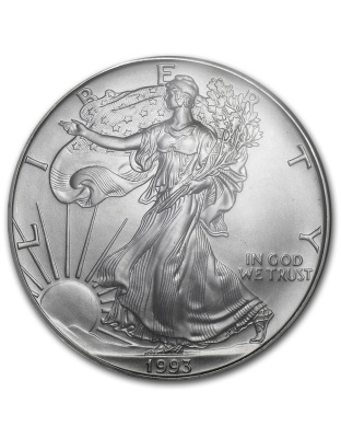 1993 $1 American Silver Eagle MS-69 NGC