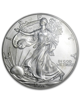 1996 $1 American Silver Eagle MS-69 NGC