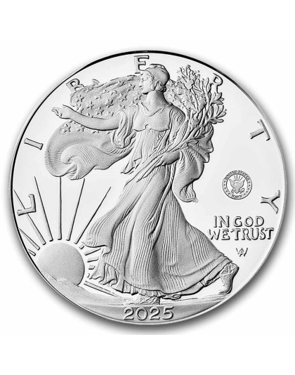 2025-S $1 American Silver Eagle Advanced Release UCPR-70 NGC Br...