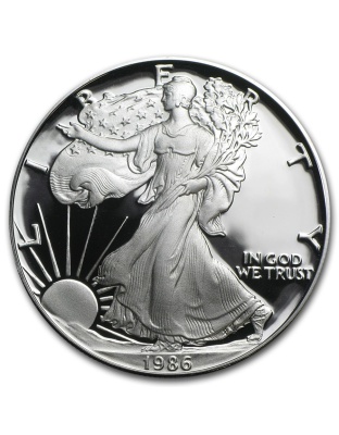 1986 $1American Silver Eagle Proof