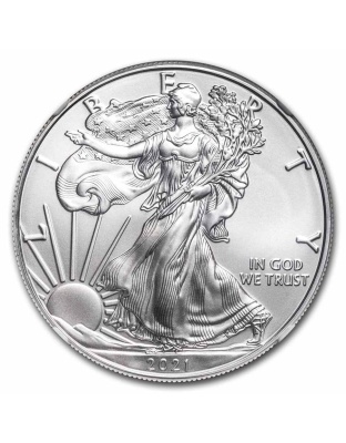 2021 $1 American Silver Eagle MS-70 NGC