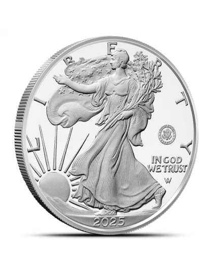 2025  250th Anniversary US Army  American Silver Eagle Privy ...