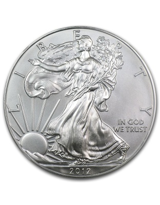 2012 $1 American Silver Eagle MS-69 NGC