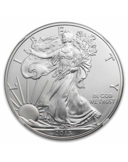 2013 $1 American Silver Eagle MS-69 NGC