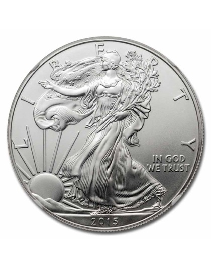 2015 $1 American Silver Eagle MS-69 NGC