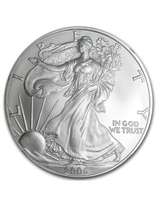 2006 $1 American Silver Eagle MS-69 NGC