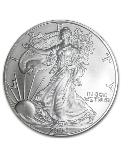 2006 $1 American Silver Eagle MS-69 NGC
