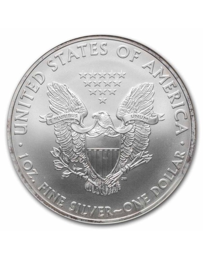 2008 $1 American Silver Eagle MS-69 NGC