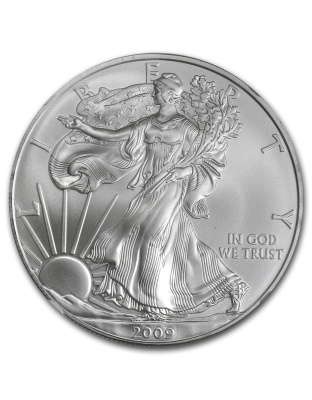 2009 $1 American Silver Eagle MS-69 NGC