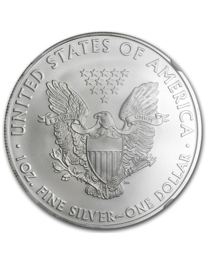 2009 $1 American Silver Eagle MS-69 NGC