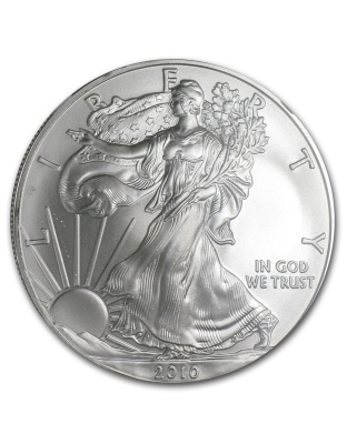 2010 $1 American Silver Eagle MS-69 NGC
