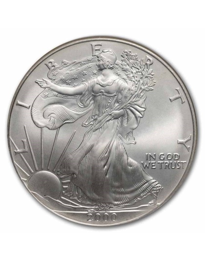 2000 $1 American Silver Eagle MS-69 NGC