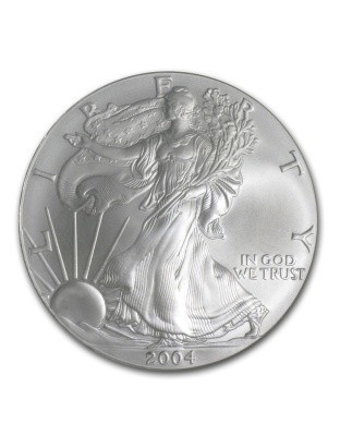 2004 $1 American Silver Eagle MS-69 NGC