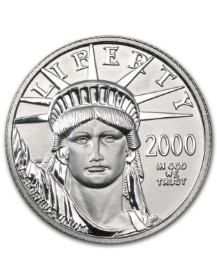  2000 $25 American Eagle Platinum