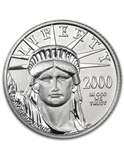  2000 $25 American Eagle Platinum