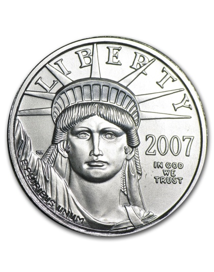  2007 $25 American Platinum Eagle MS-70 NGC