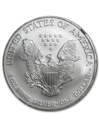 2005 $1 American Silver Eagle MS-70 NGC